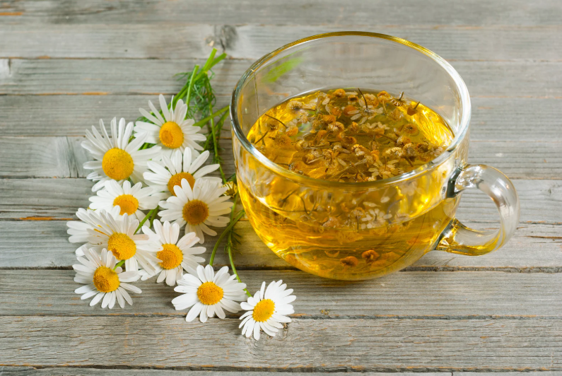 CHÁ DE CAMOMILA: UMA SOLUÇÃO NATURAL PARA COMBATER A ANSIEDADE E O ESTRESSE.